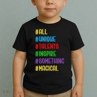 Believe In Your Talents Inspiring Creative Magic Art Toddler T-Shirt thumb 2