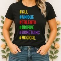 Believe In Your Talents Inspiring Creative Magic Art Women's T-Shirt thumb 2