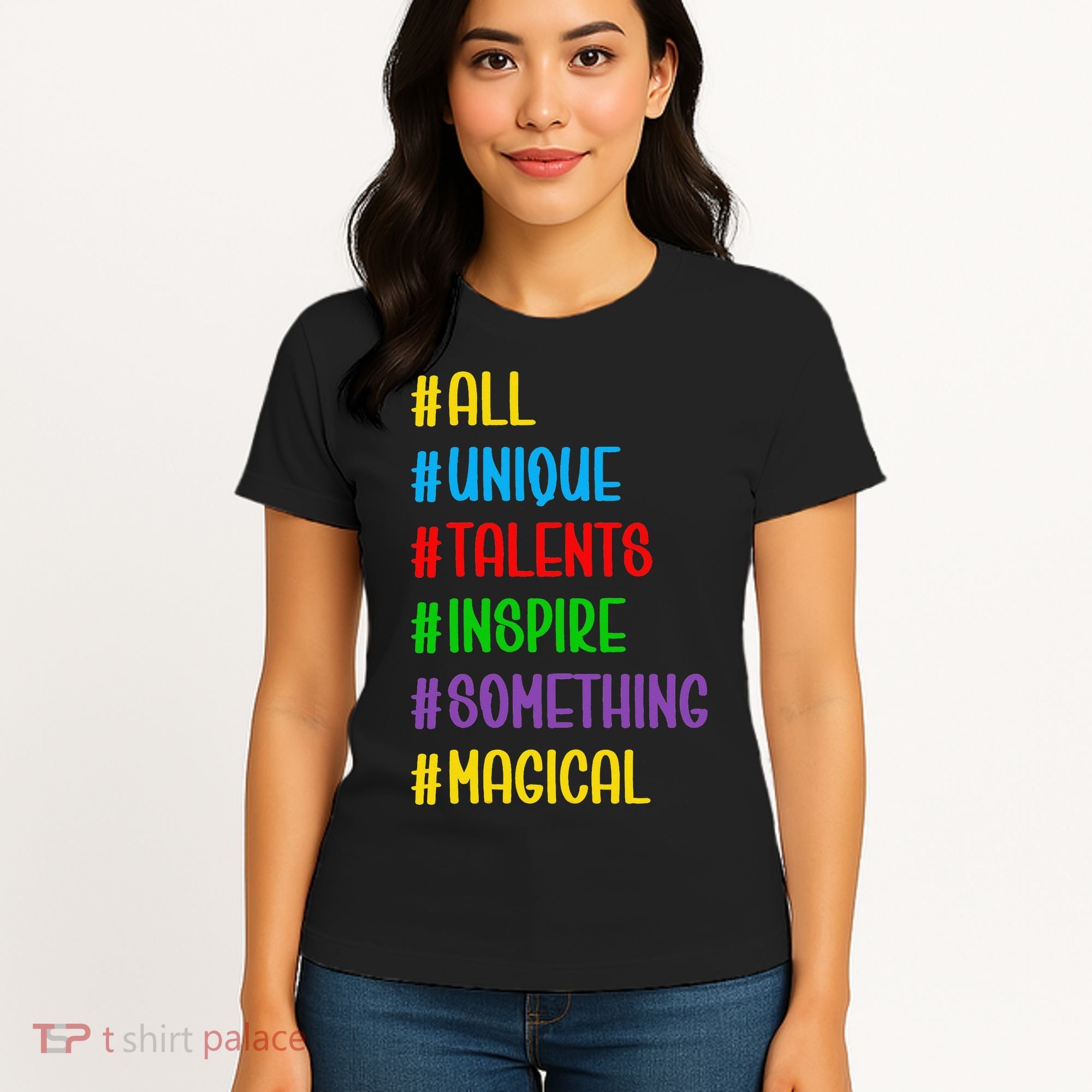 Believe In Your Talents Inspiring Creative Magic Art Women's T-Shirt
