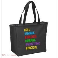 Believe In Your Talents Inspiring Creative Magic Art Tote Bag thumb 2
