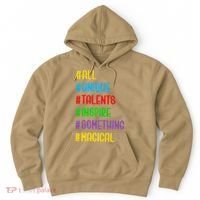 Believe In Your Talents Inspiring Creative Magic Art Hoodie thumb 0
