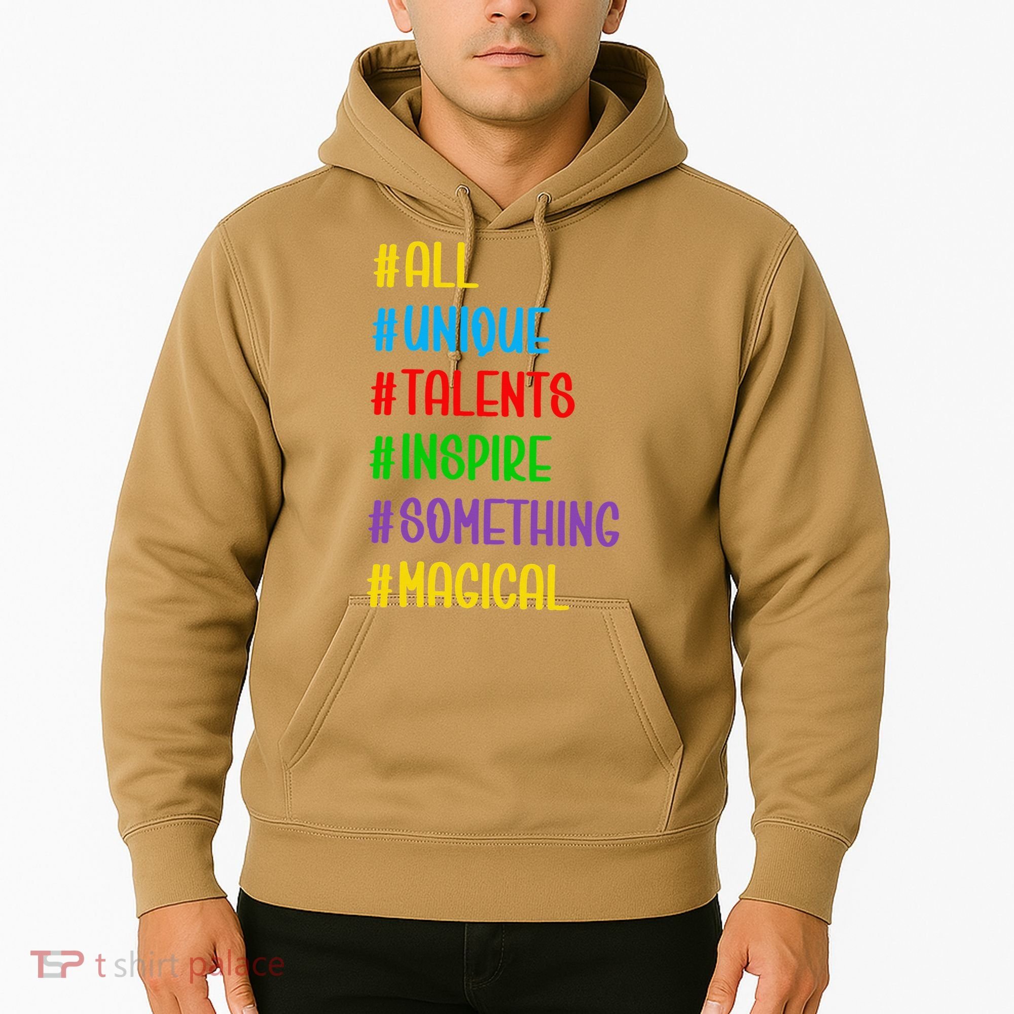 Believe In Your Talents Inspiring Creative Magic Art Hoodie