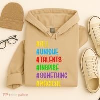 Believe In Your Talents Inspiring Creative Magic Art Hoodie thumb 4