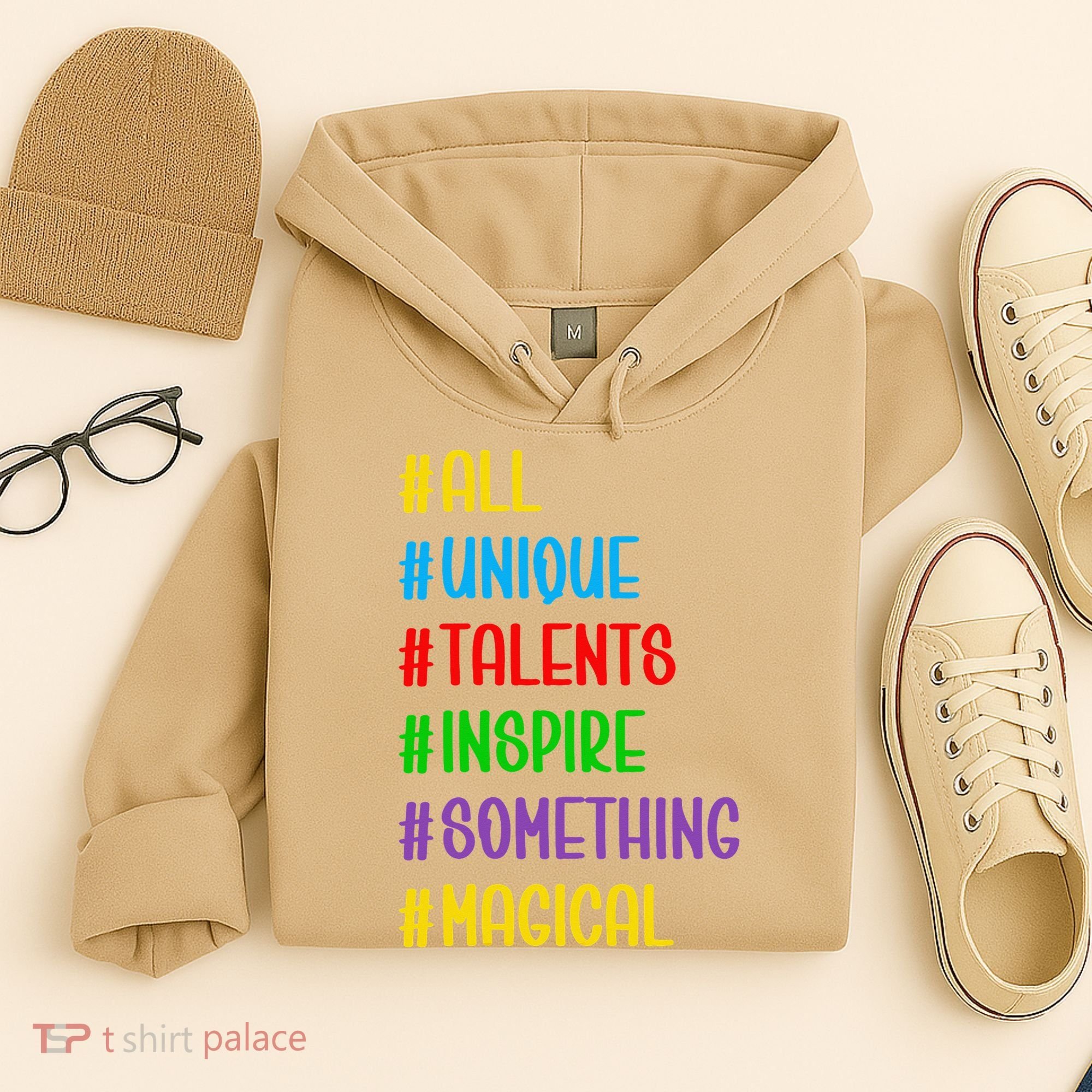Believe In Your Talents Inspiring Creative Magic Art Hoodie