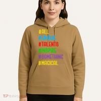 Believe In Your Talents Inspiring Creative Magic Art Hoodie thumb 5