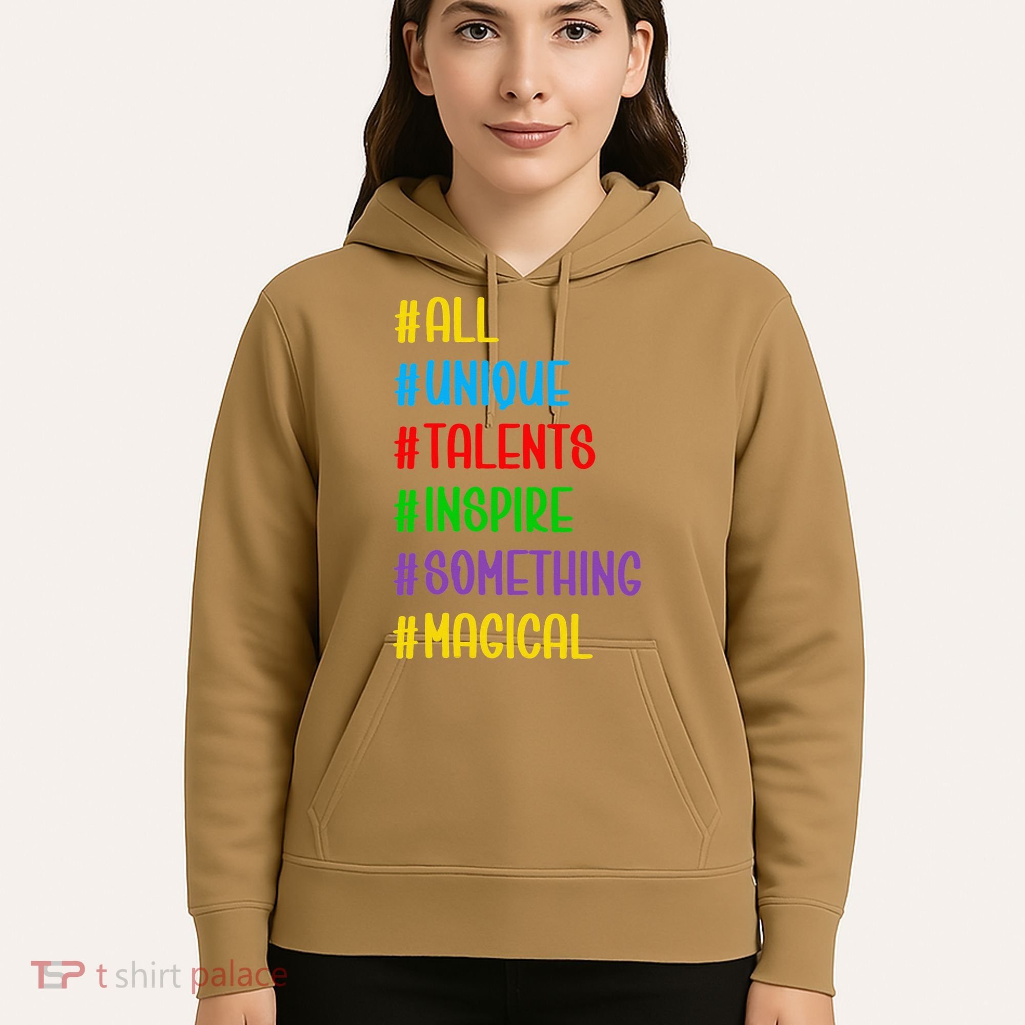 Believe In Your Talents Inspiring Creative Magic Art Hoodie