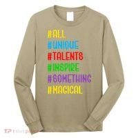 Believe In Your Talents Inspiring Creative Magic Art Long Sleeve Shirt thumb 0