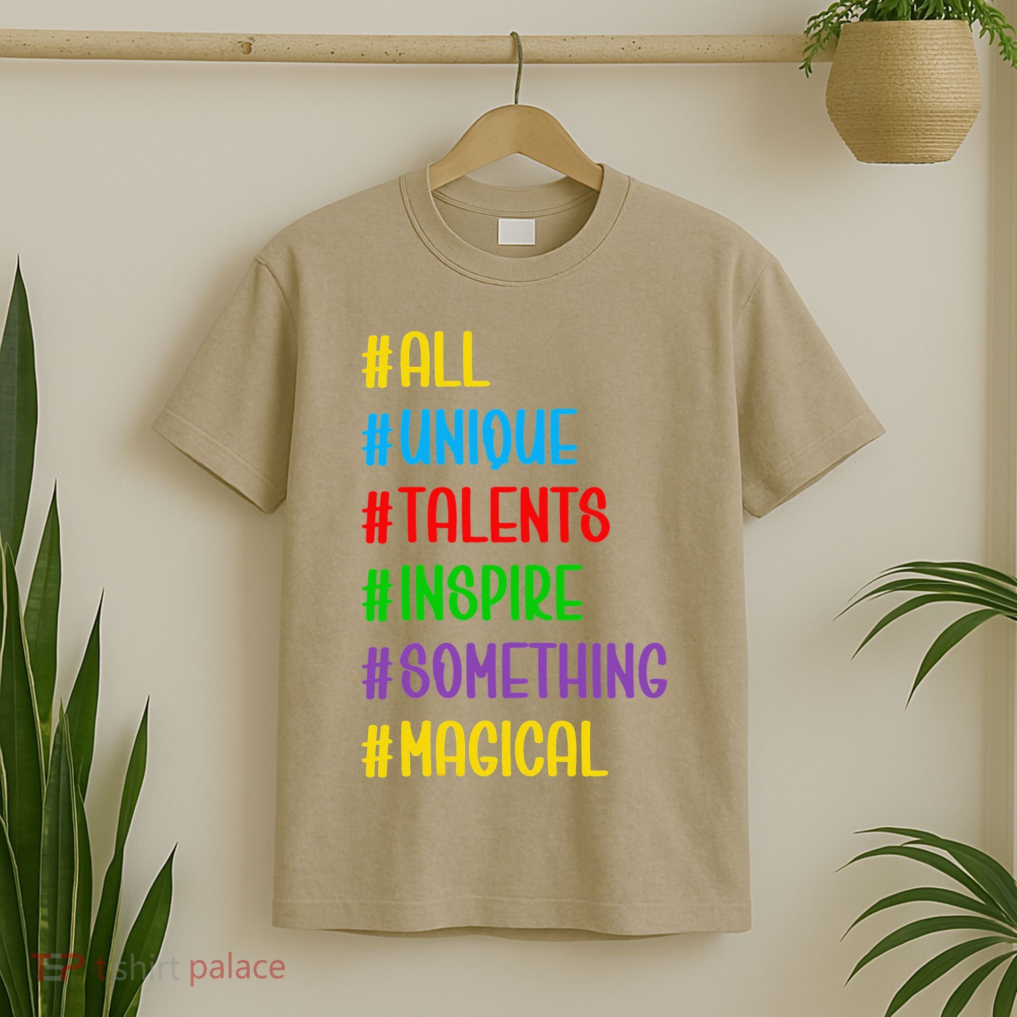 Believe In Your Talents Inspiring Creative Magic Art T-Shirt