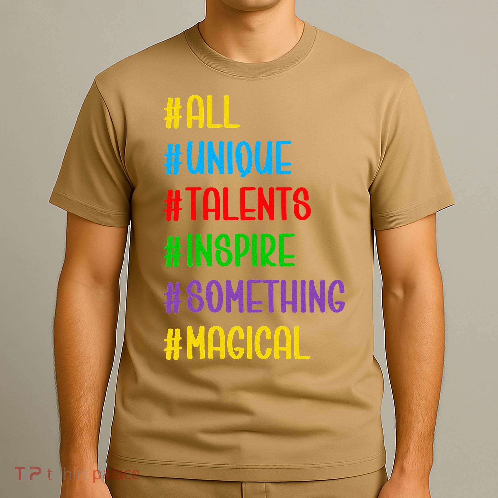 Believe In Your Talents Inspiring Creative Magic Art T-Shirt