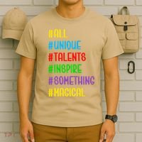 Believe In Your Talents Inspiring Creative Magic Art T-Shirt thumb 6