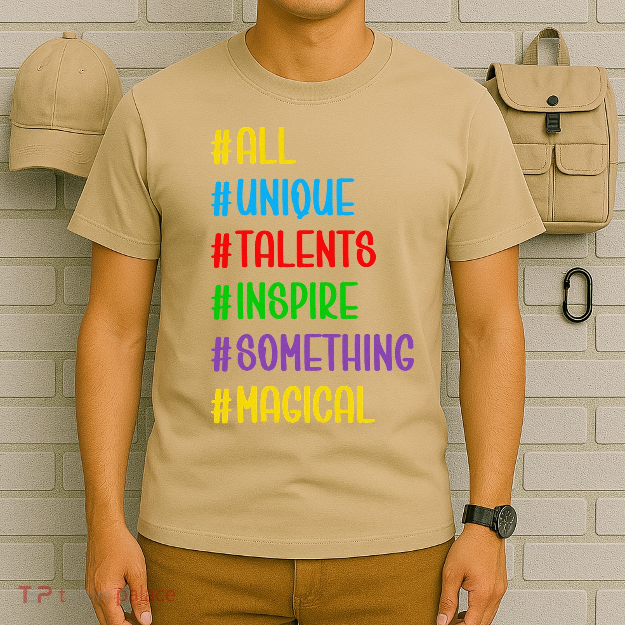 Believe In Your Talents Inspiring Creative Magic Art T-Shirt