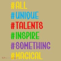 Believe In Your Talents Inspiring Creative Magic Art T-Shirt thumb 7