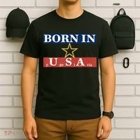 Born In Yugoslavia USA Yugoslavia Flag America Funny Gift T-Shirt thumb 6