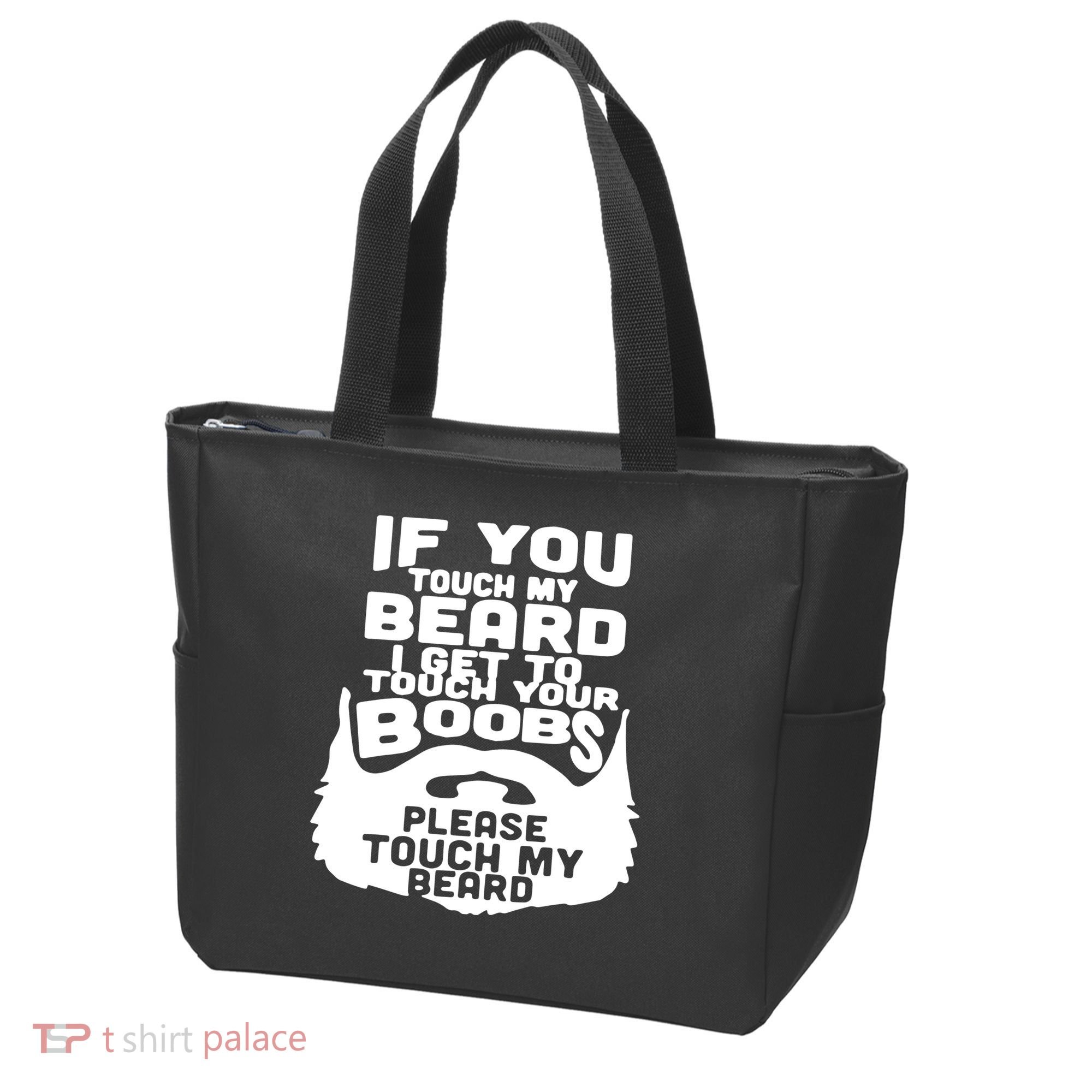 Beard If You Touch My Beard I Get To Touch Your Boobs Tote Bag