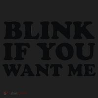 BLINK IF YOU WANT ME Women's Sweatshirt thumb 2