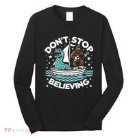 Believe In Yourself & Mythical Creatures Bigfoot Loch Ness Long Sleeve Shirt thumb 0