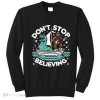 Believe In Yourself & Mythical Creatures Bigfoot Loch Ness Sweatshirt thumb 0