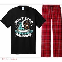 Believe In Yourself & Mythical Creatures Bigfoot Loch Ness Pajama Set thumb 0