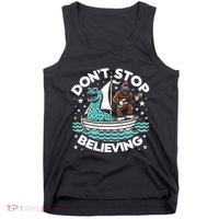 Believe In Yourself & Mythical Creatures Bigfoot Loch Ness Tank Top thumb 0