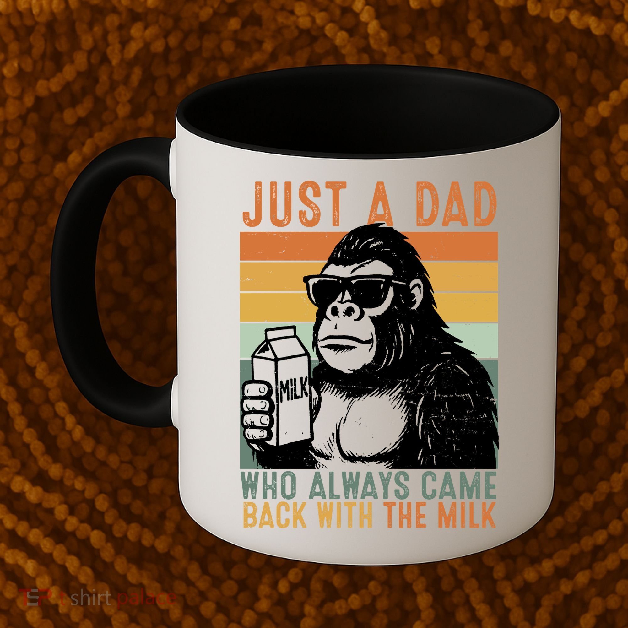 Bigfoot Just A Dad Who Always Came Back With The Milk Coffee Mug