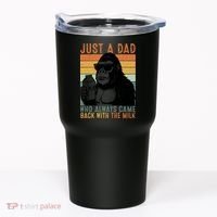 Bigfoot Just A Dad Who Always Came Back With The Milk Tumbler thumb 0