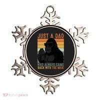 Bigfoot Just A Dad Who Always Came Back With The Milk Ornament thumb 0