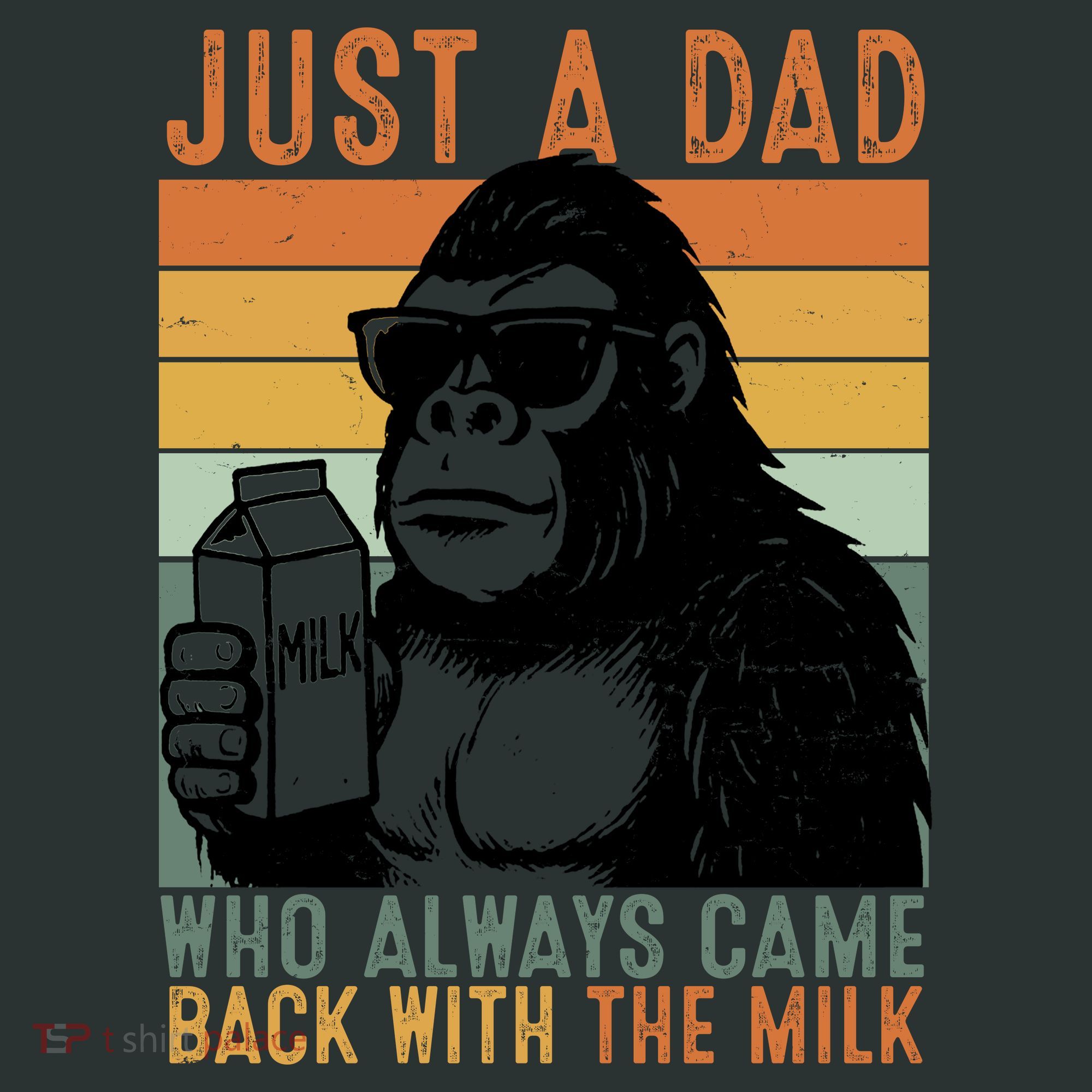 Bigfoot Just A Dad Who Always Came Back With The Milk Mousepad