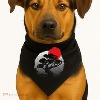 Bonsai Japanese Art Bonzai USA-Made Doggie Bandana thumb 1