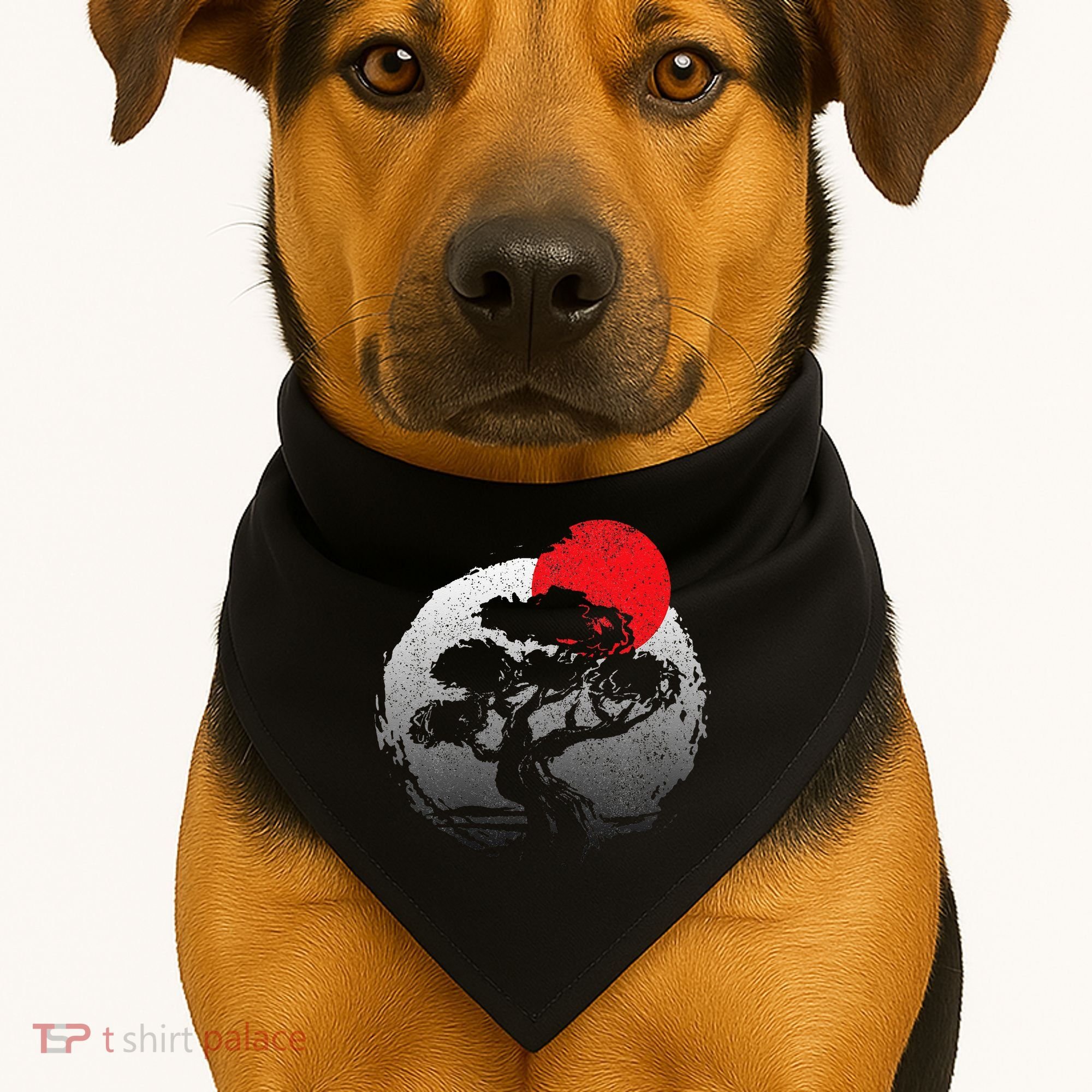 Bonsai Japanese Art Bonzai USA-Made Doggie Bandana