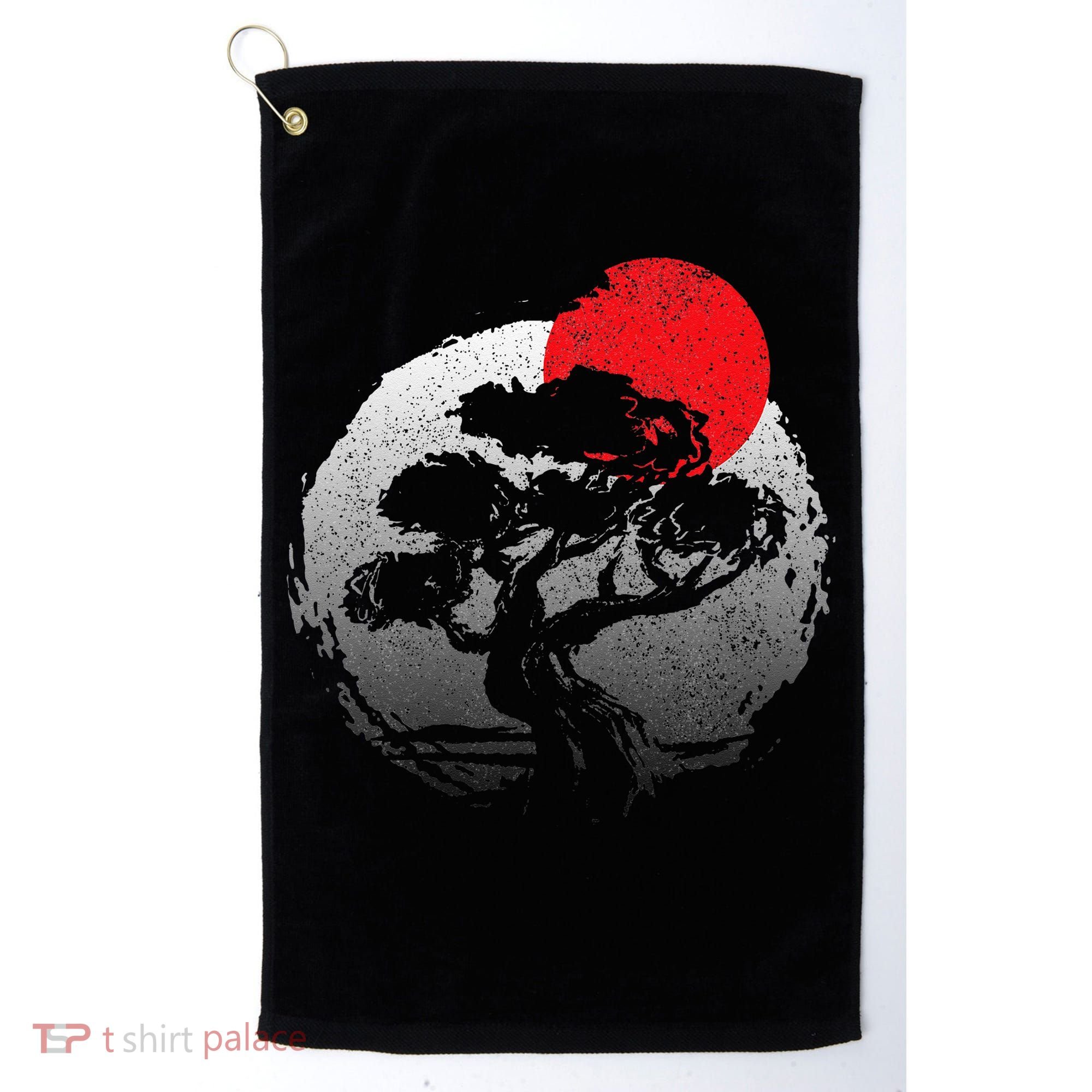 Bonsai Japanese Art Bonzai Golf Towel
