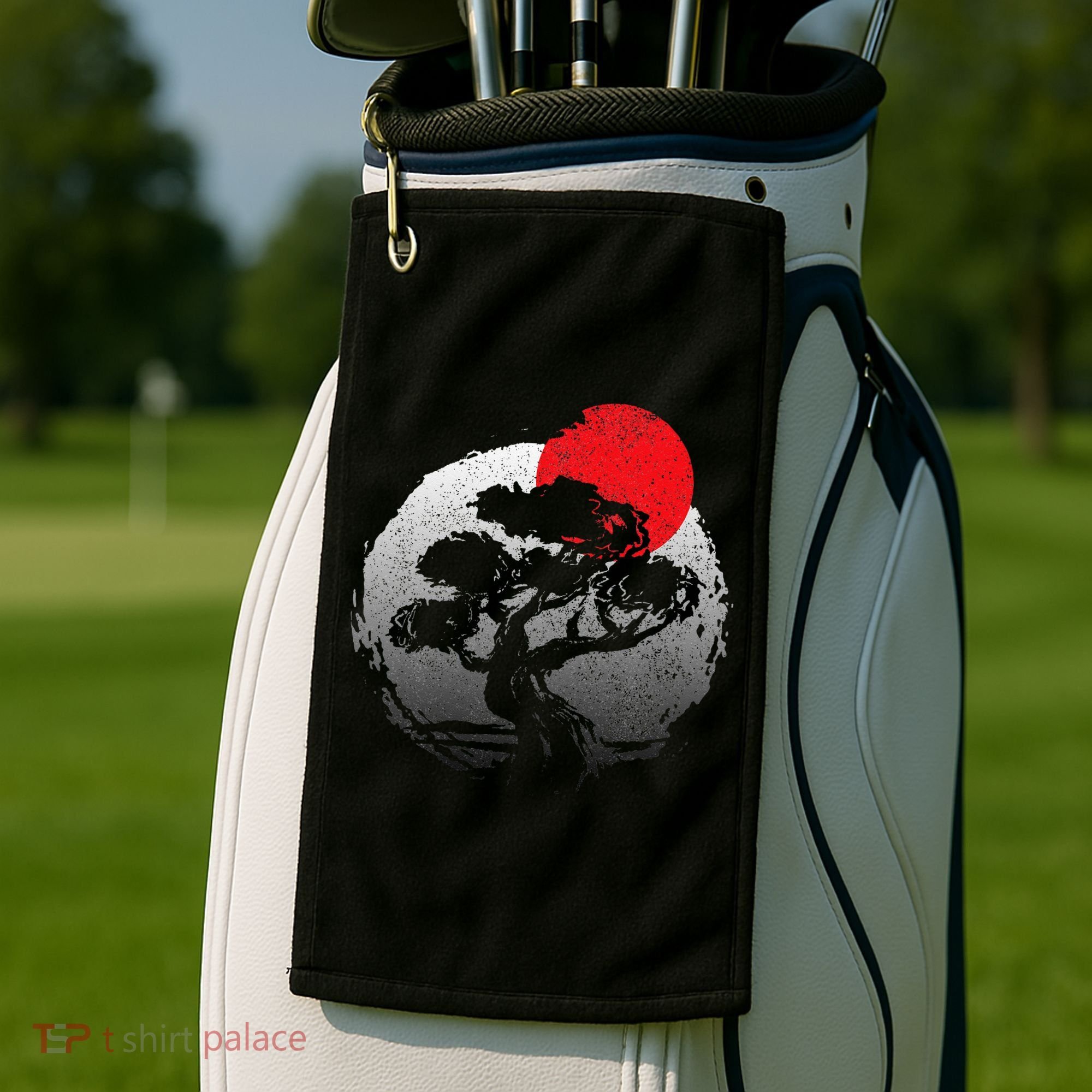 Bonsai Japanese Art Bonzai Golf Towel