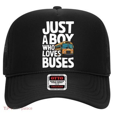 Bus Just A Who Loves Buses Cool Gift Hat