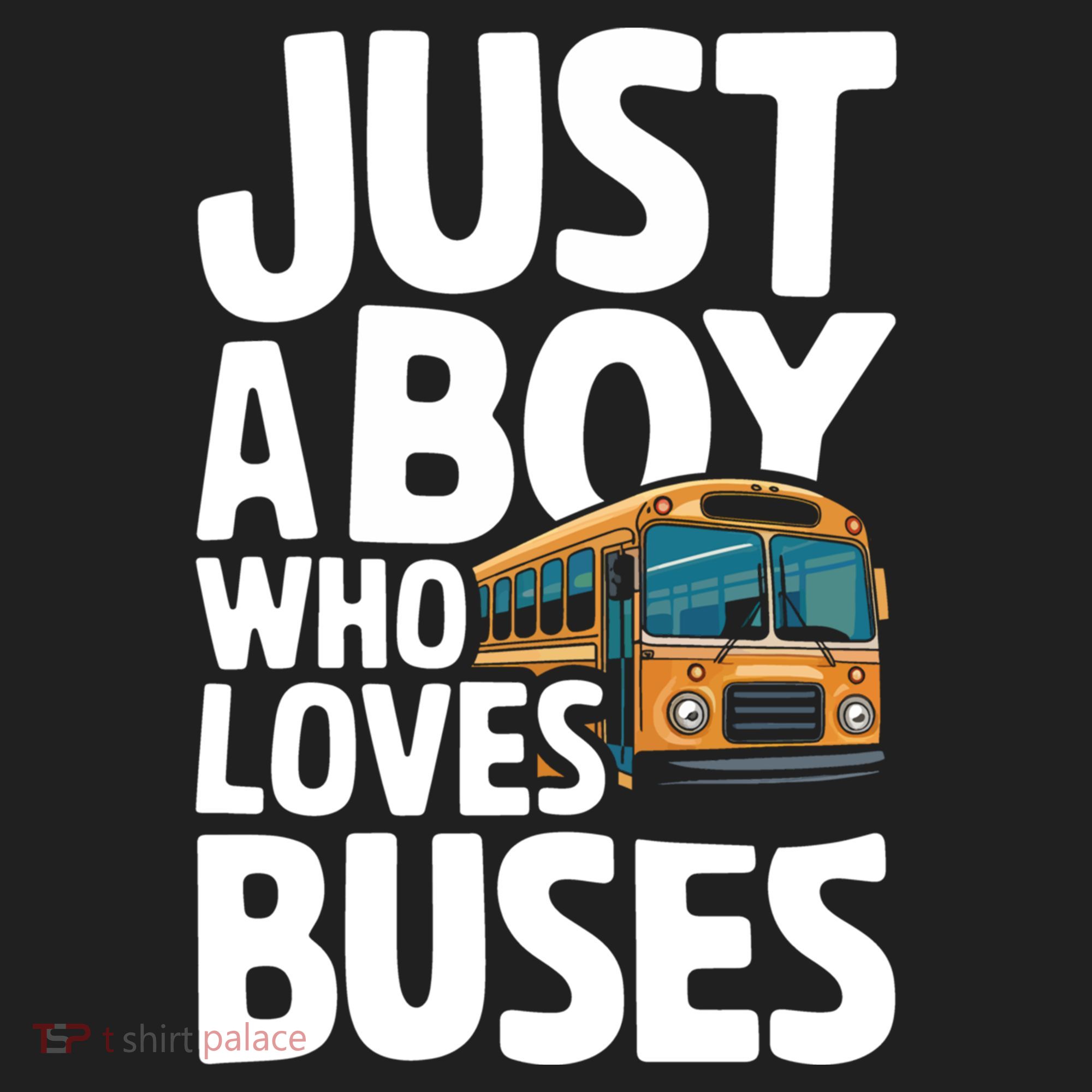 Bus Just A Who Loves Buses Cool Gift Golf Towel