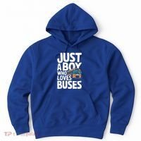 Bus Just A Who Loves Buses Cool Gift Hoodie thumb 0