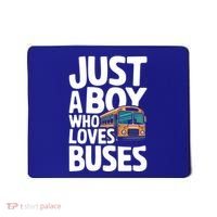 Bus Just A Who Loves Buses Cool Gift Mousepad thumb 0