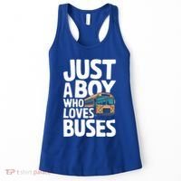 Bus Just A Who Loves Buses Cool Gift Women's Tank Top thumb 0