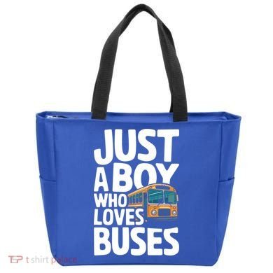 Bus Just A Who Loves Buses Cool Gift Tote Bag