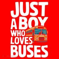 Bus Just A Who Loves Buses Cool Gift Santa Hat thumb 1