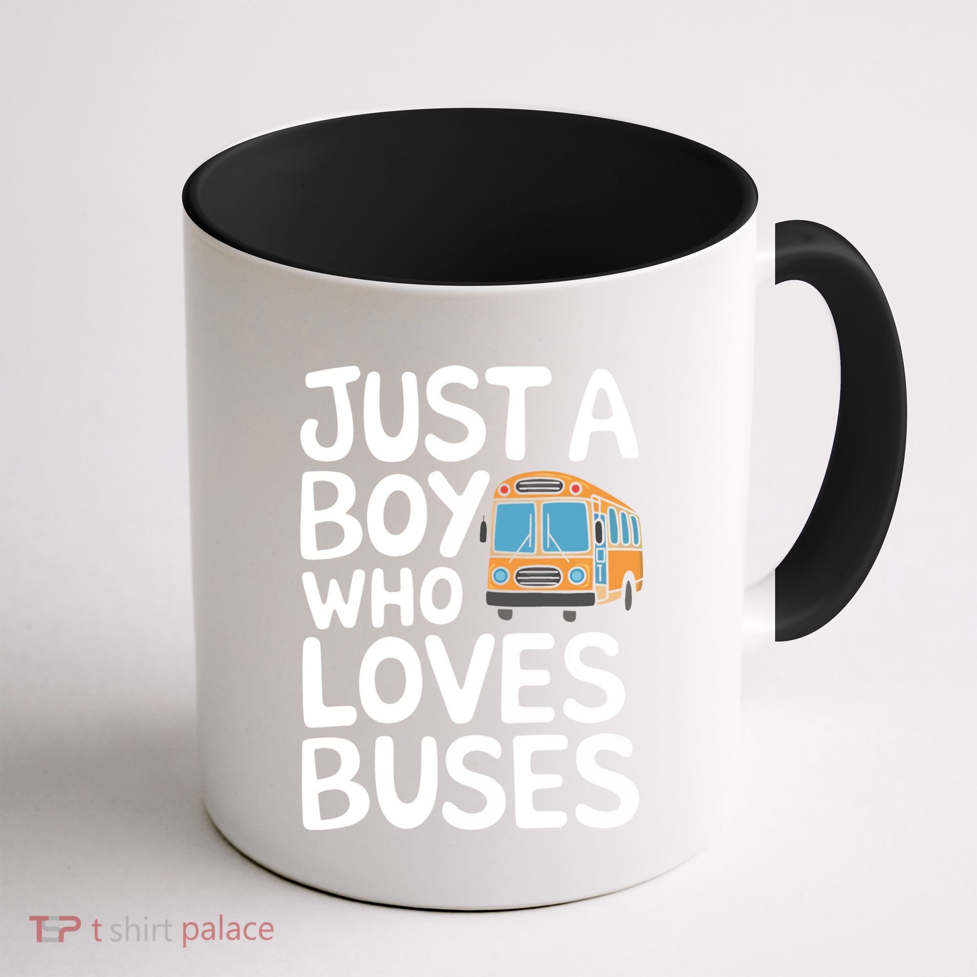 Bus Just A Who Loves Buses Gift Coffee Mug