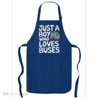 Bus Just A Who Loves Buses Gift Apron thumb 0