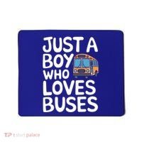 Bus Just A Who Loves Buses Gift Mousepad thumb 0