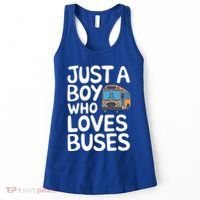 Bus Just A Who Loves Buses Gift Women's Tank Top thumb 0