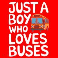 Bus Just A Who Loves Buses Gift Santa Hat thumb 1