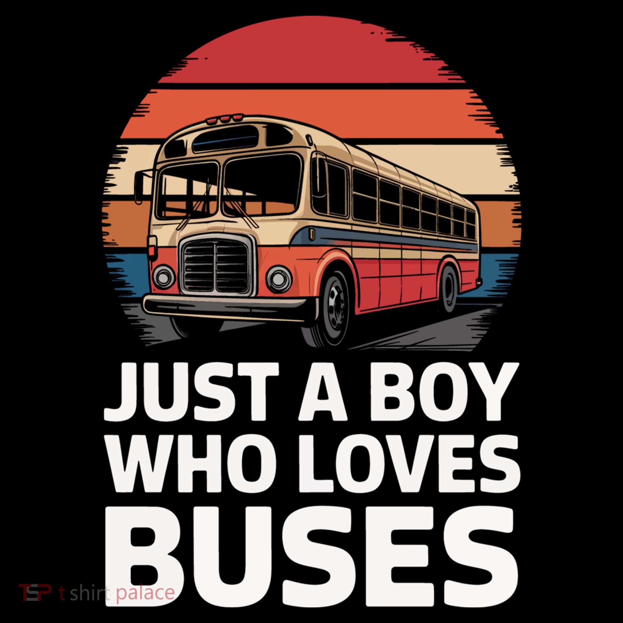 Bus Just A Who Loves Buses Cool Gift Coffee Mug