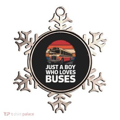 Bus Just A Who Loves Buses Cool Gift Ornament