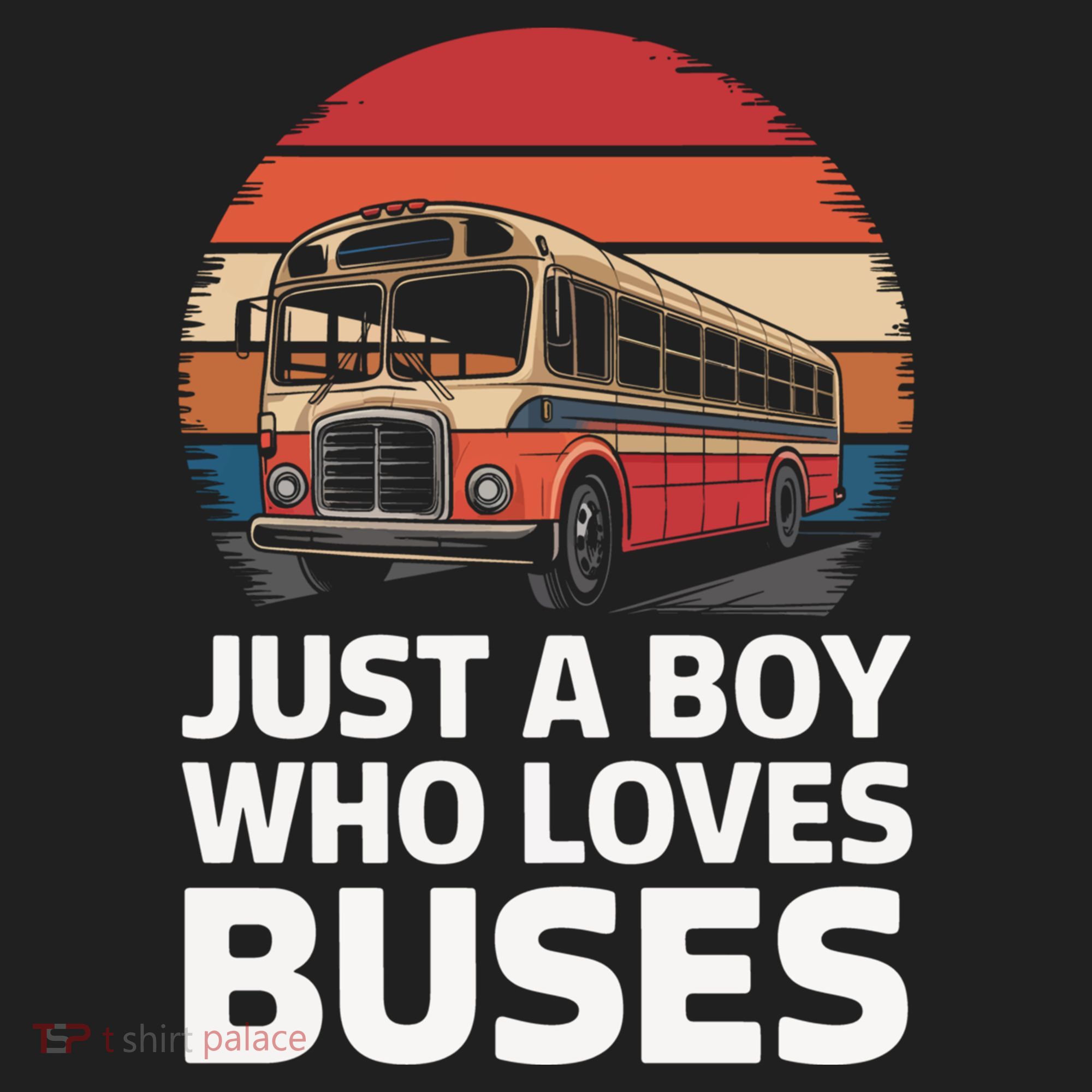 Bus Just A Who Loves Buses Cool Gift Hat