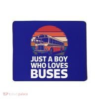 Bus Just A Who Loves Buses Cool Gift Mousepad thumb 0