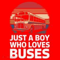 Bus Just A Who Loves Buses Cool Gift Santa Hat thumb 1