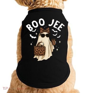 Boo JEE Boujee Ghost Halloween October Vibes Doggie Tank