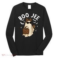 Boo JEE Boujee Ghost Halloween October Vibes Long Sleeve Shirt thumb 0